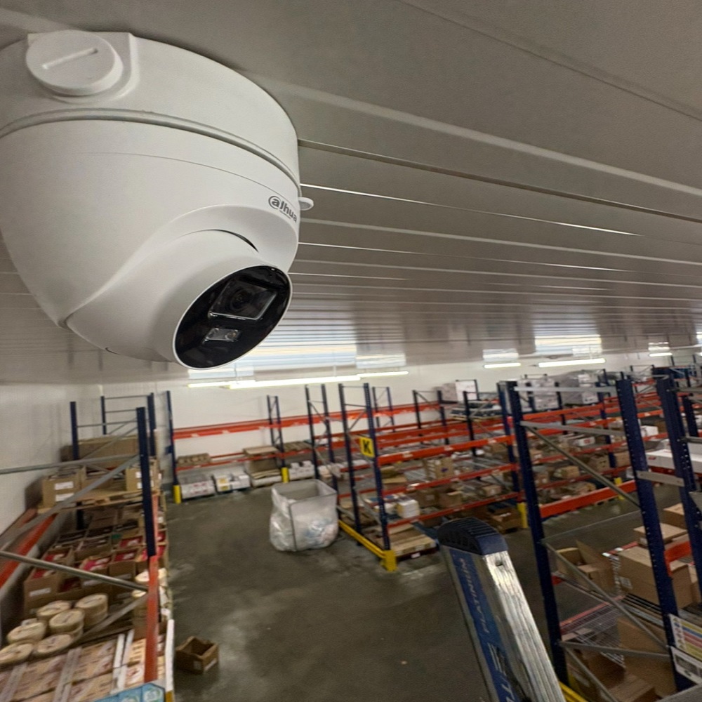 Vidéosurveillance IP - Site logistique